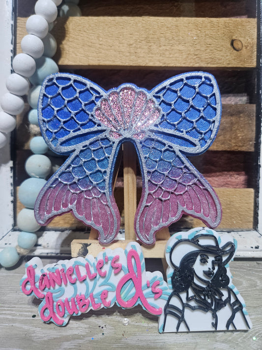 Mermaid Bow Freshie Mold