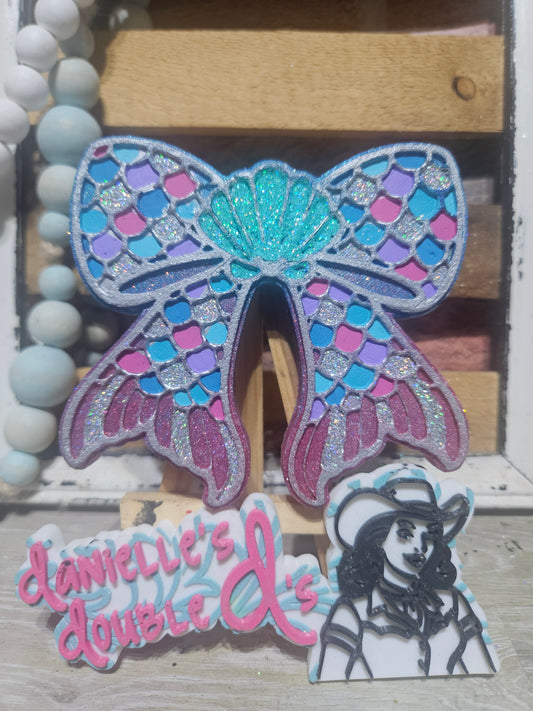 Mermaid Bow Freshie Mold