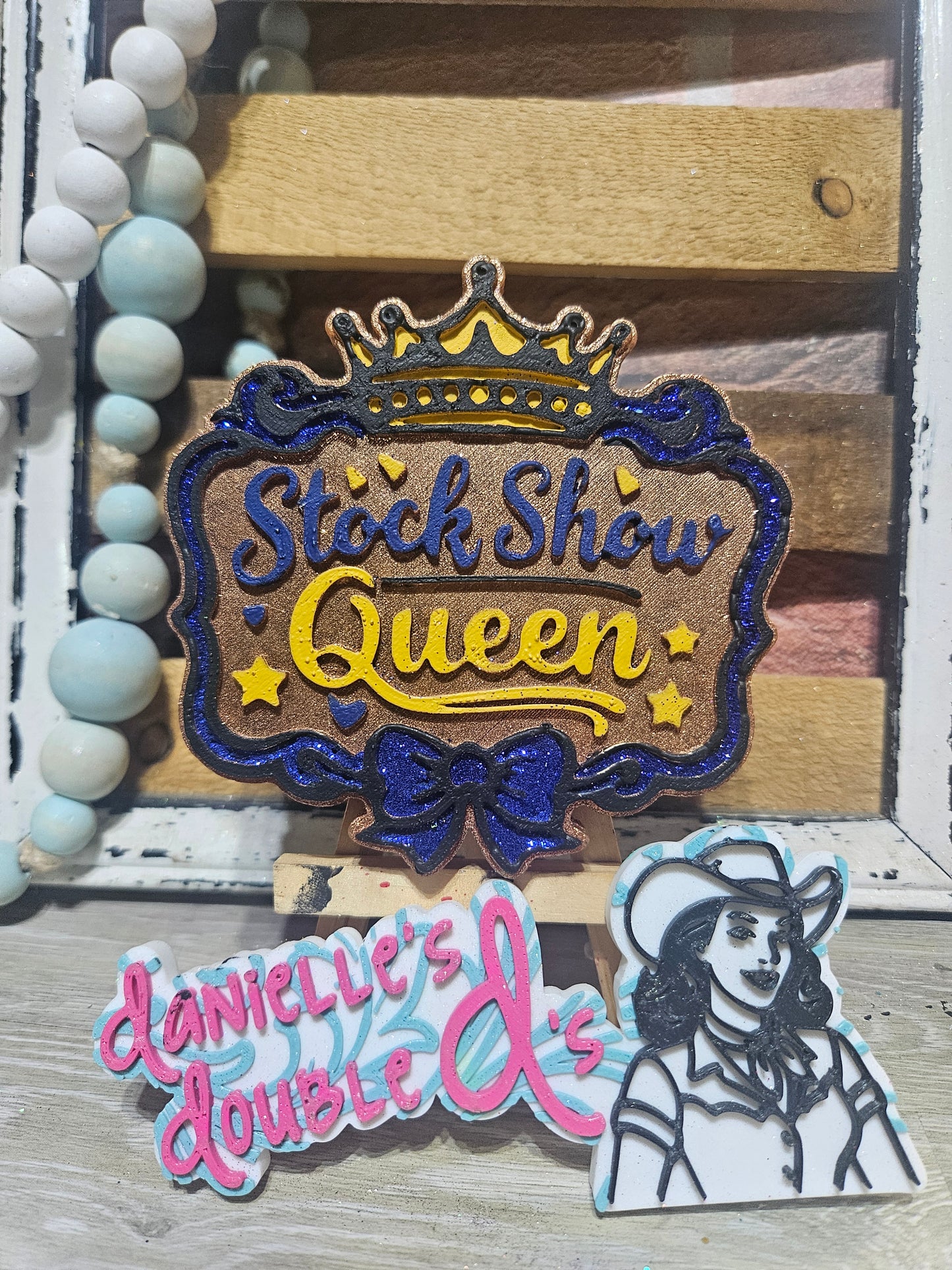 Stock Show Queen Freshie Mold