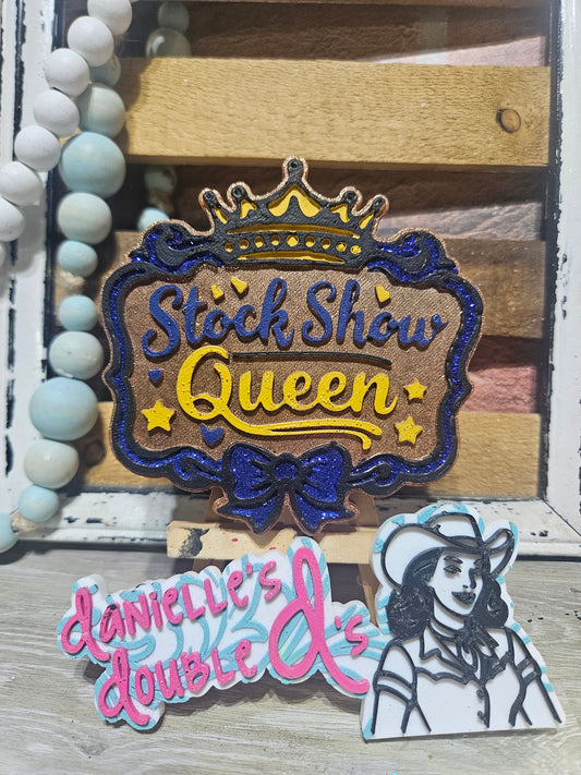 Stock Show Queen Freshie Mold
