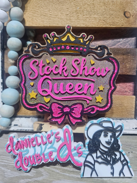Stock Show Queen Freshie Mold