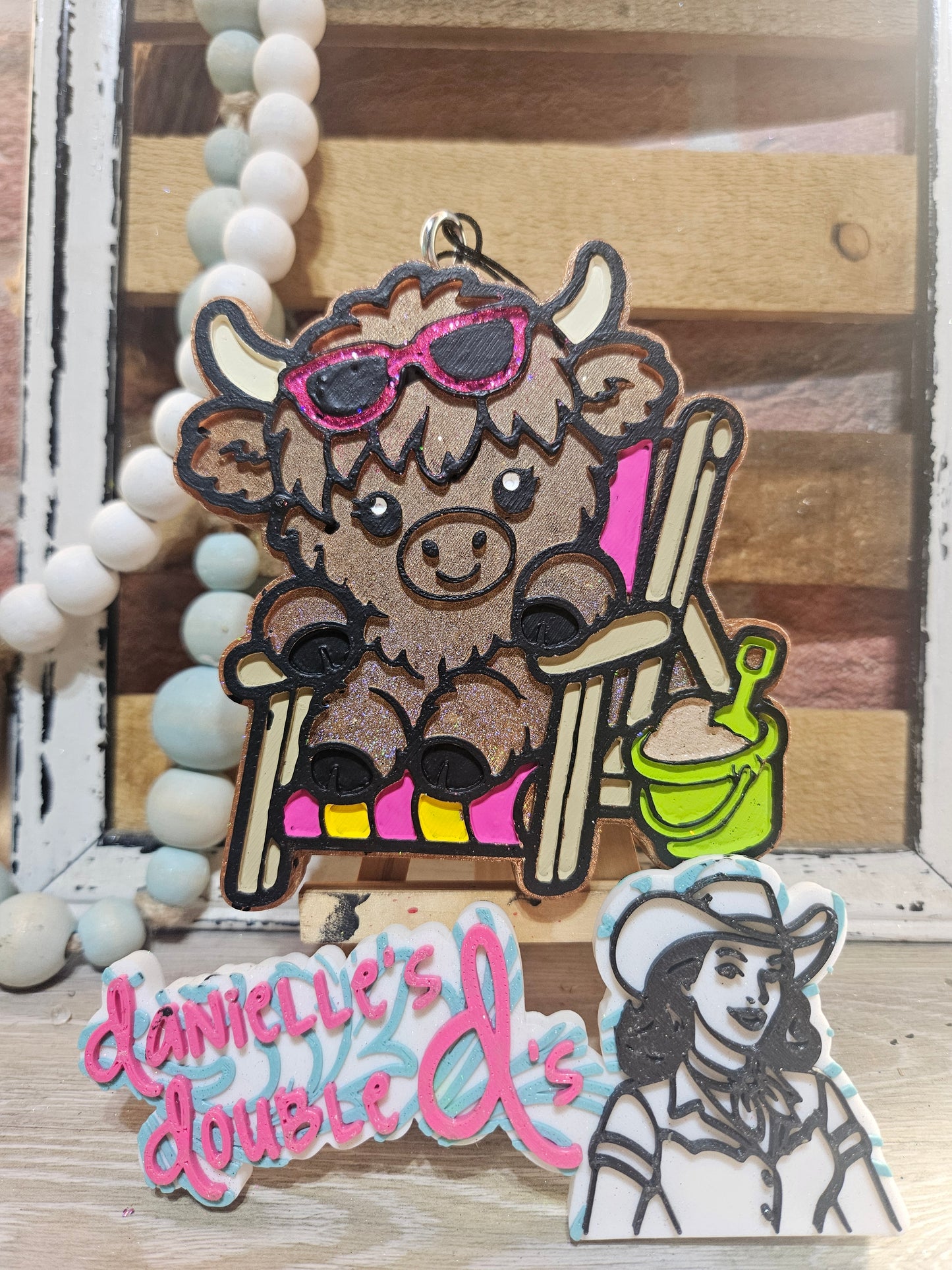 Beach Chair Highland Freshie Mold