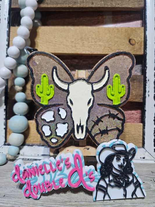 Western Bull Butterfly Freshie Mold