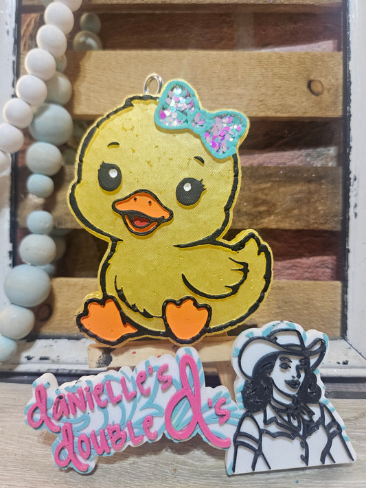 Girlie Baby Duck Freshie Mold