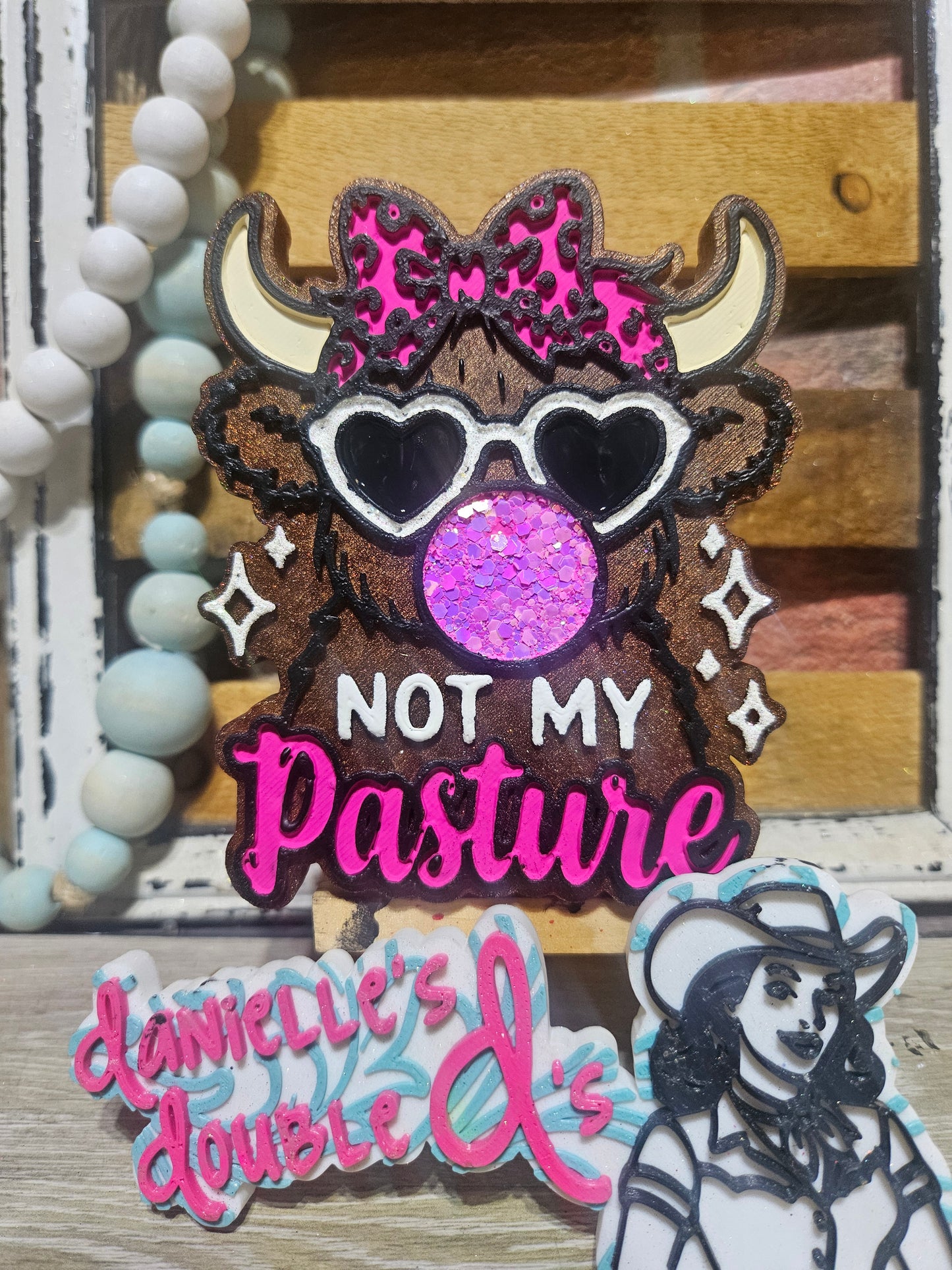Not My Pasture Freshie Mold