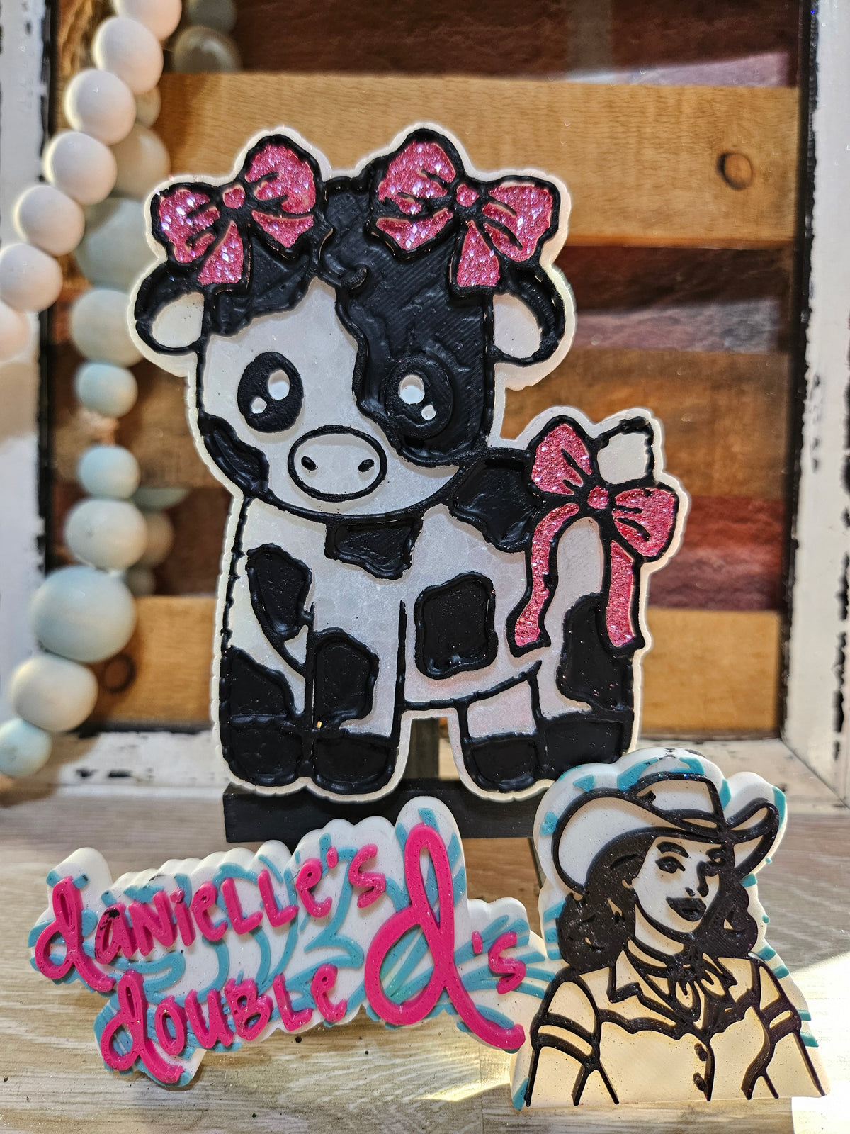 Bow Cow Freshie Mold
