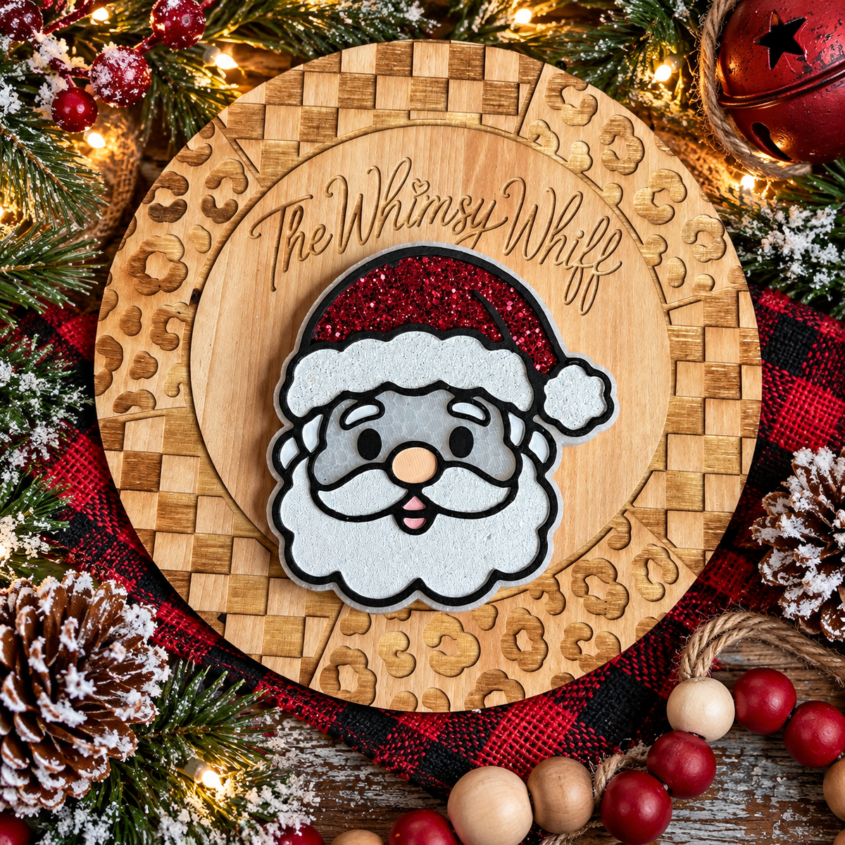 Cute Santa Freshie Mold