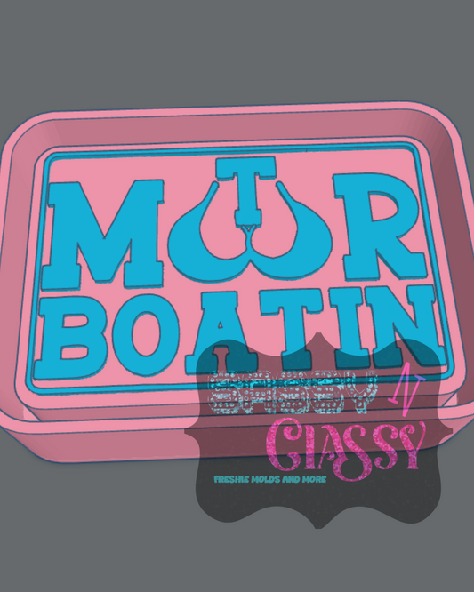 Motor Boatin Freshie Mold