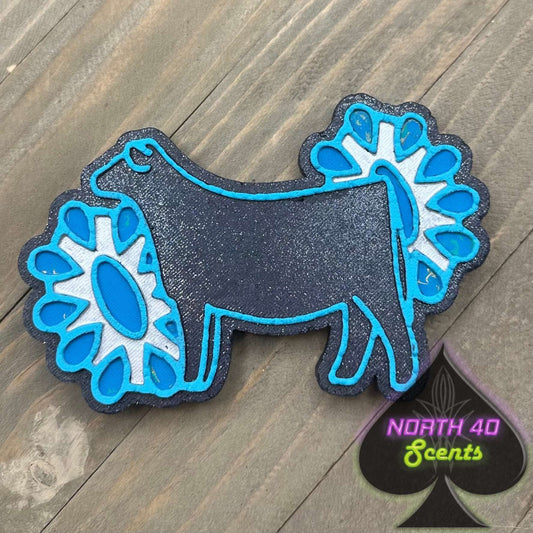 Cow with Conchos Freshie Mold