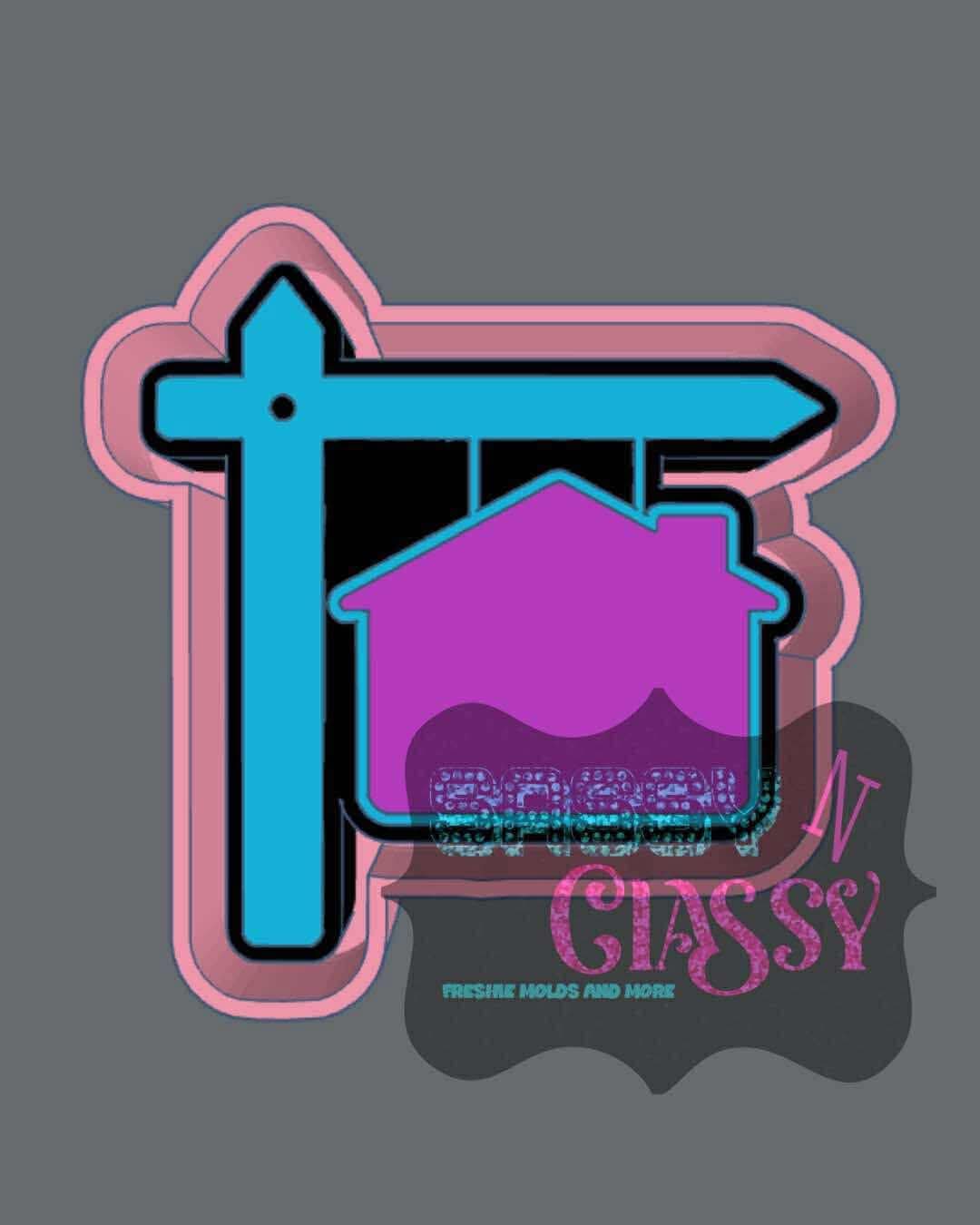 Realtor Sign Freshie Mold