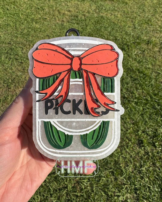 Pickle Jar with Bow Housing *not a mold*
