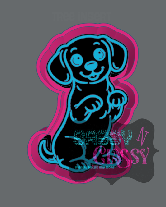 Dachshund Sittin Pretty Freshie Mold