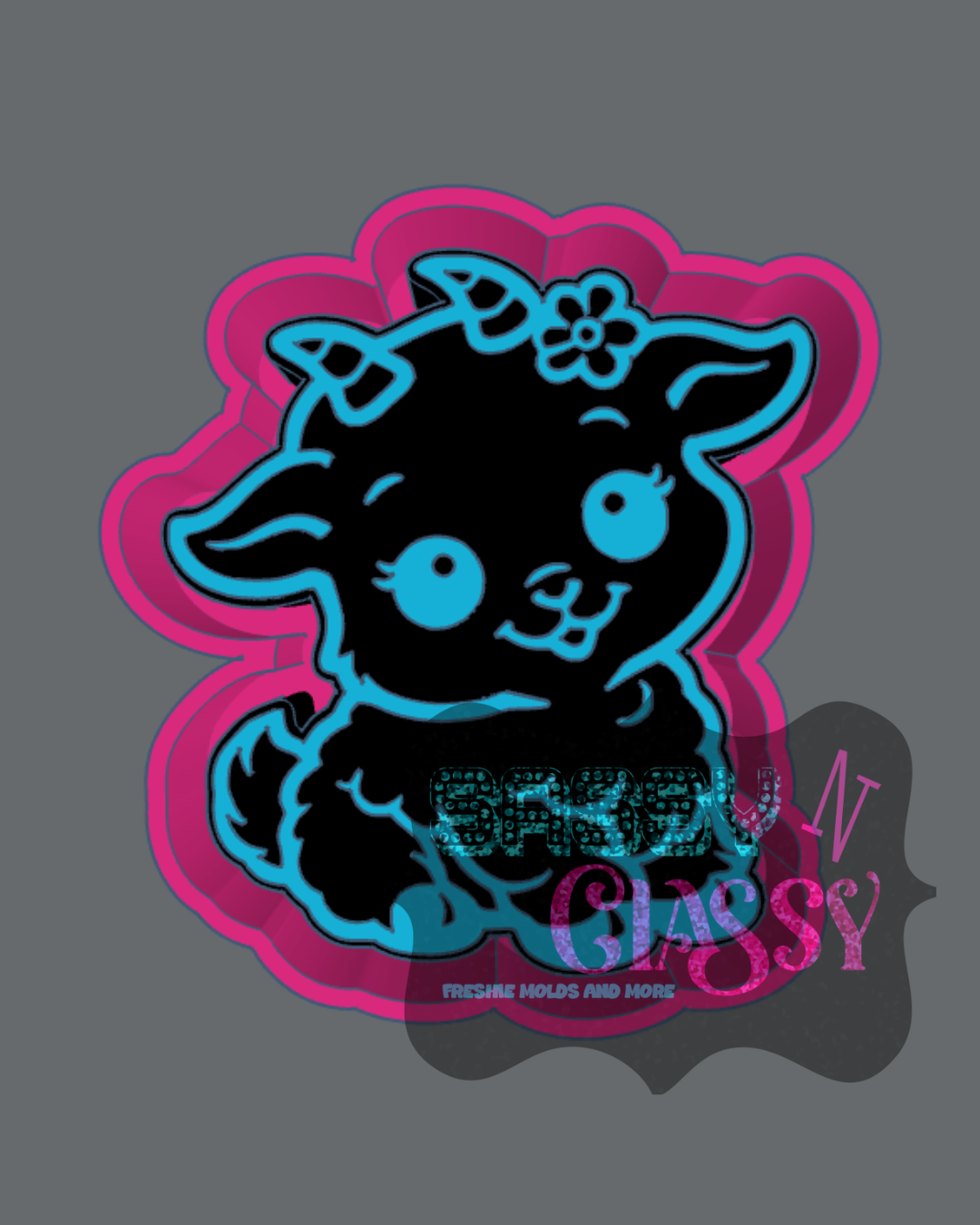 Baby Goat Freshie Mold
