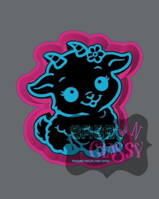 Baby Goat Freshie Mold