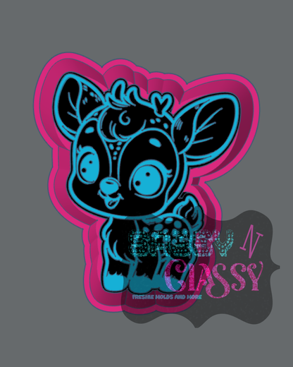 Baby Deer Freshie Mold
