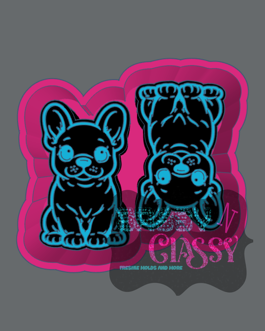Sittin Frenchie Vent Freshie Mold