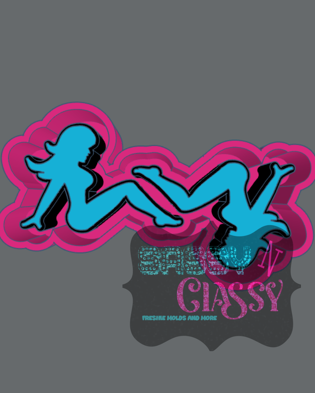 Mudflap Girl Vent Freshie Mold