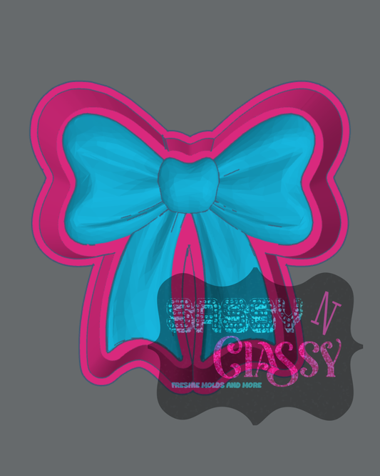 Puffy Bow 3D Freshie Mold