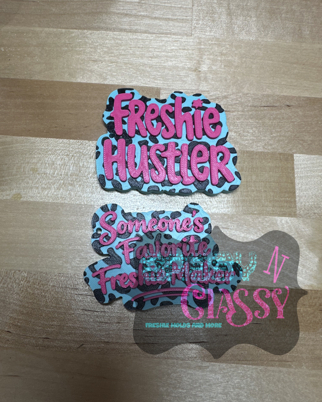 Patterned Keychains