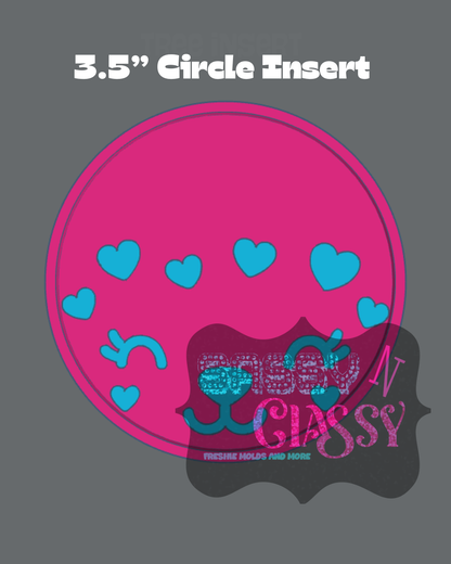 3.5" Circle Insert Set