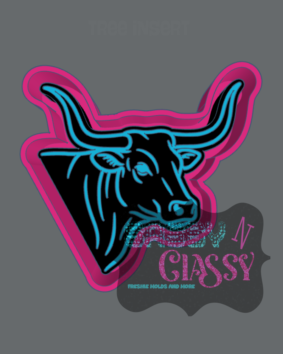 Longhorn Freshie Mold