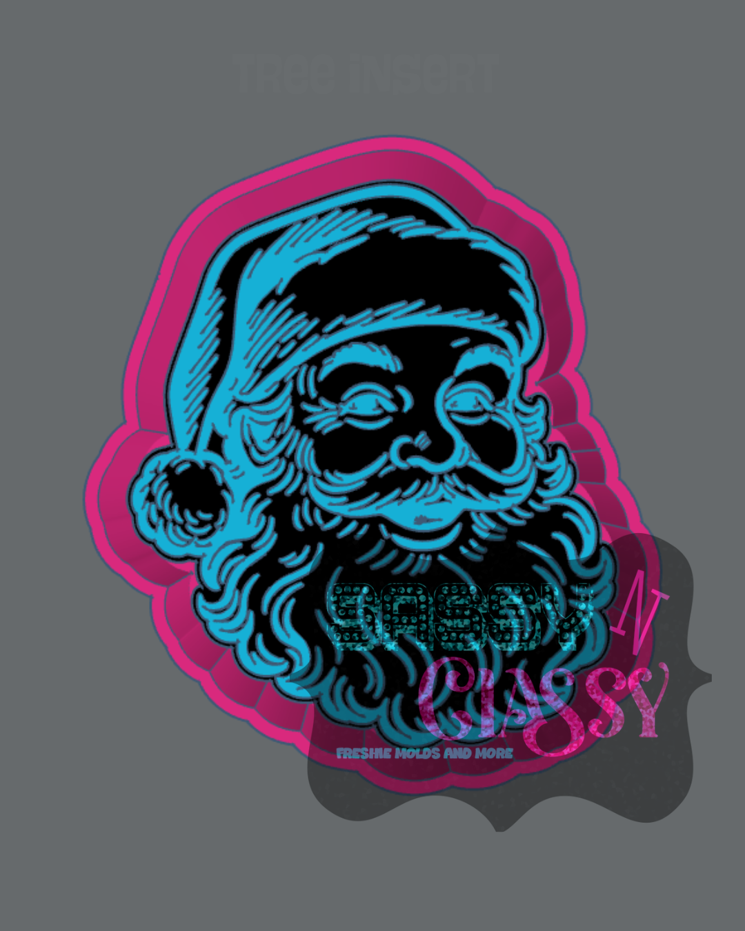 Santa Freshie Mold