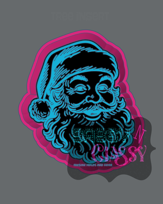 Santa Freshie Mold