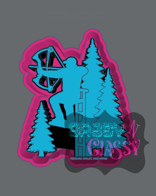 Bow Tree Stand Hunting Freshie Mold