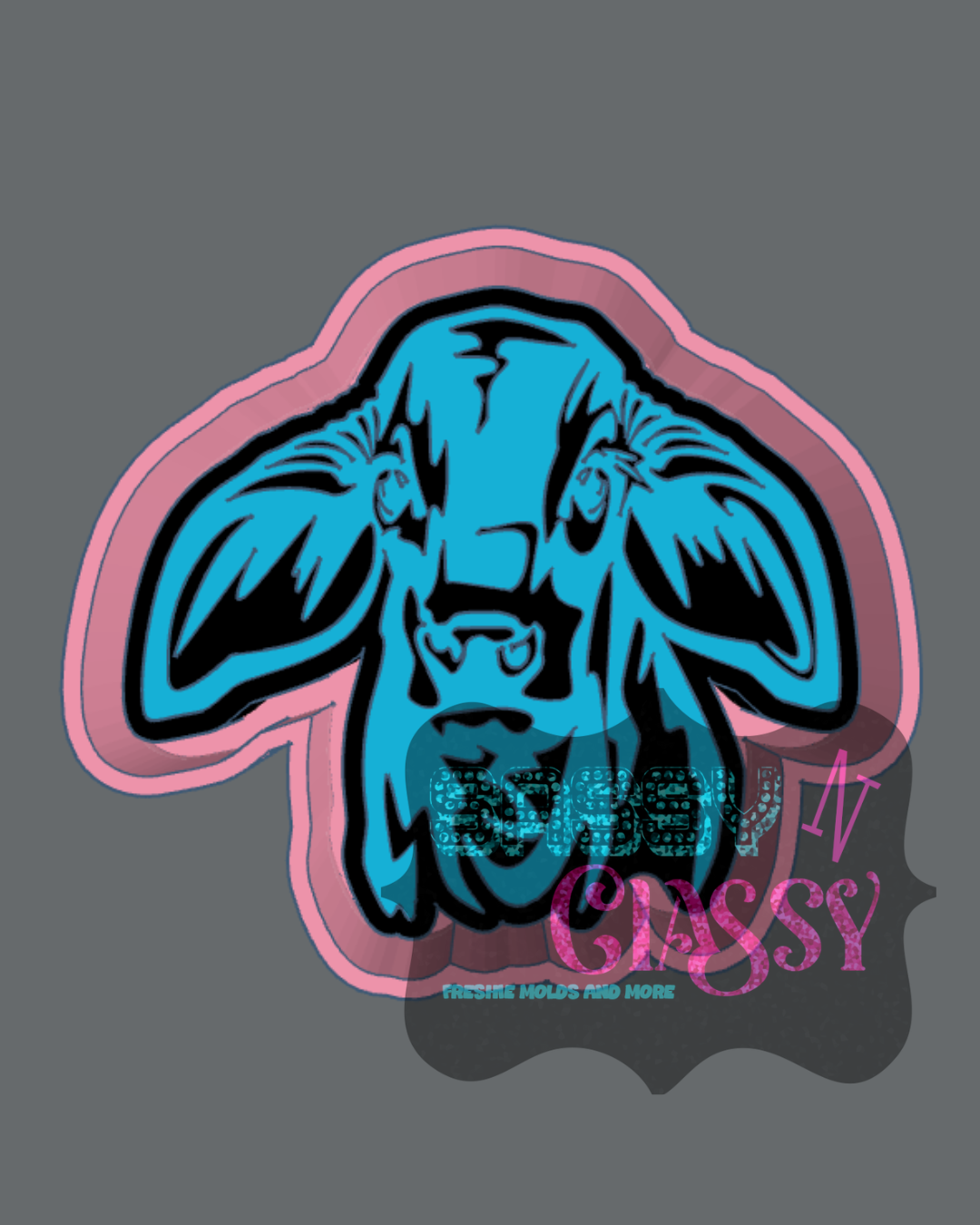 Brahman Calf Freshie Mold