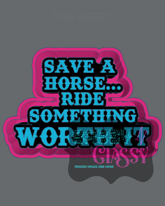 Save A Horse Freshie Mold