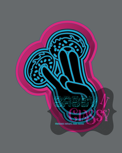 Shocker Donuts Freshie Mold