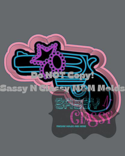 Concho Gun Freshie Mold ***SNC Exclusive***