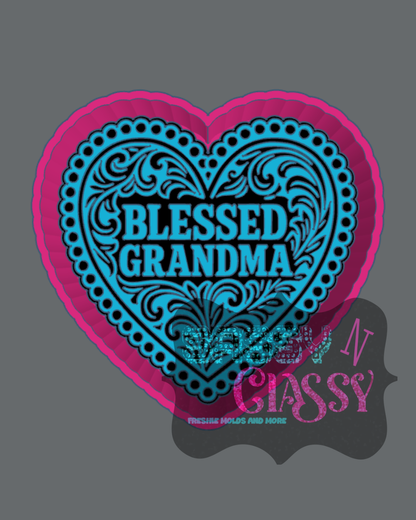 Blessed Grandma Freshie Mold