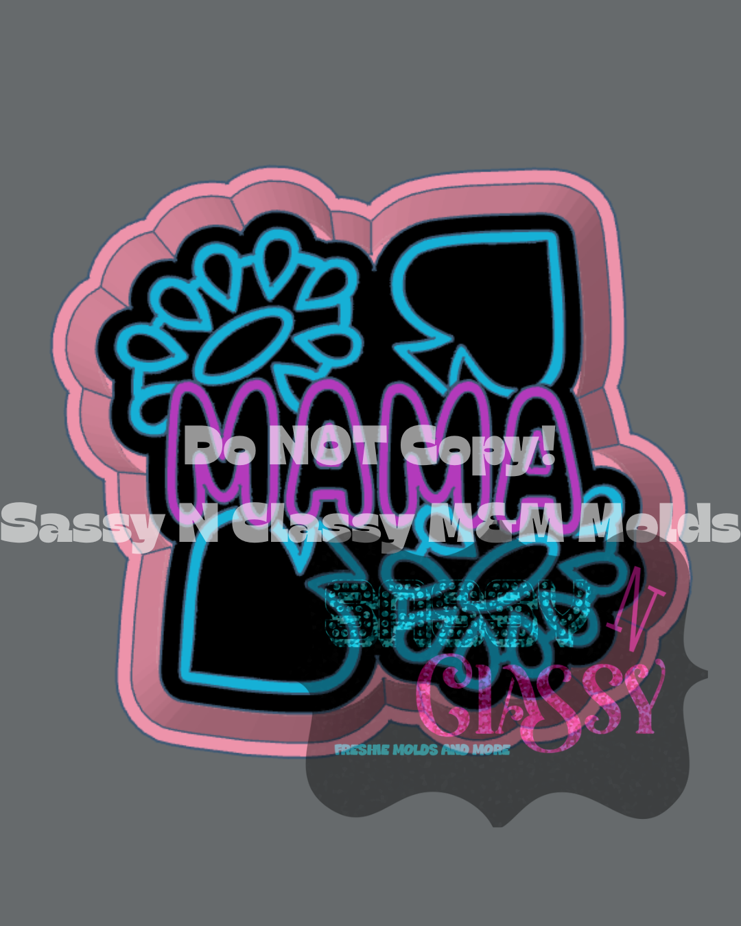 Western Mama Freshie Mold