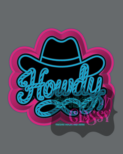 Howdy Freshie Mold