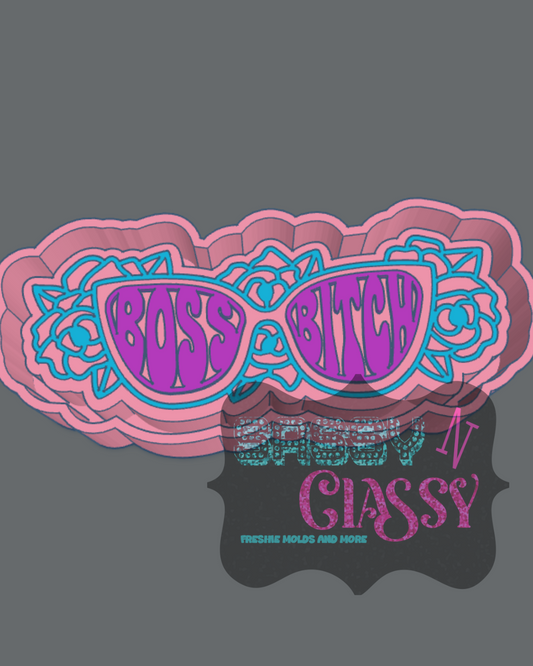 Boss Bitch Sunglasses Housing *not a mold*