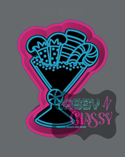 Christmas Tini Freshie Mold