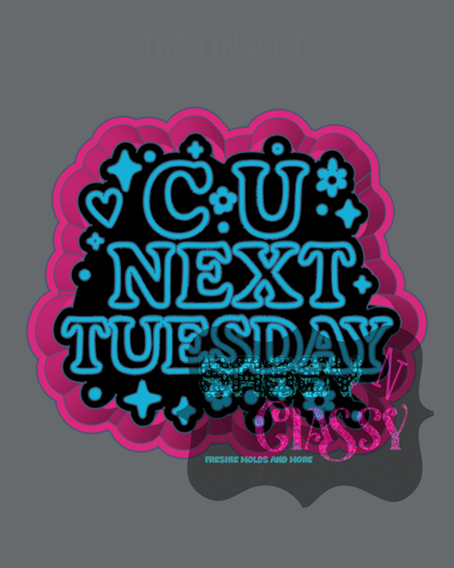 C U Next Tuesday Freshie Mold
