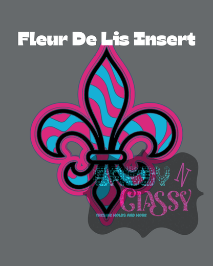Fleur De Lis Insert Set