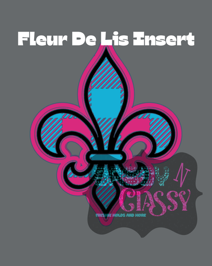 Fleur De Lis Insert Set