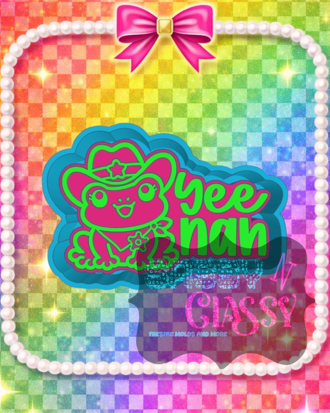Yee Nah Frog Freshie Mold