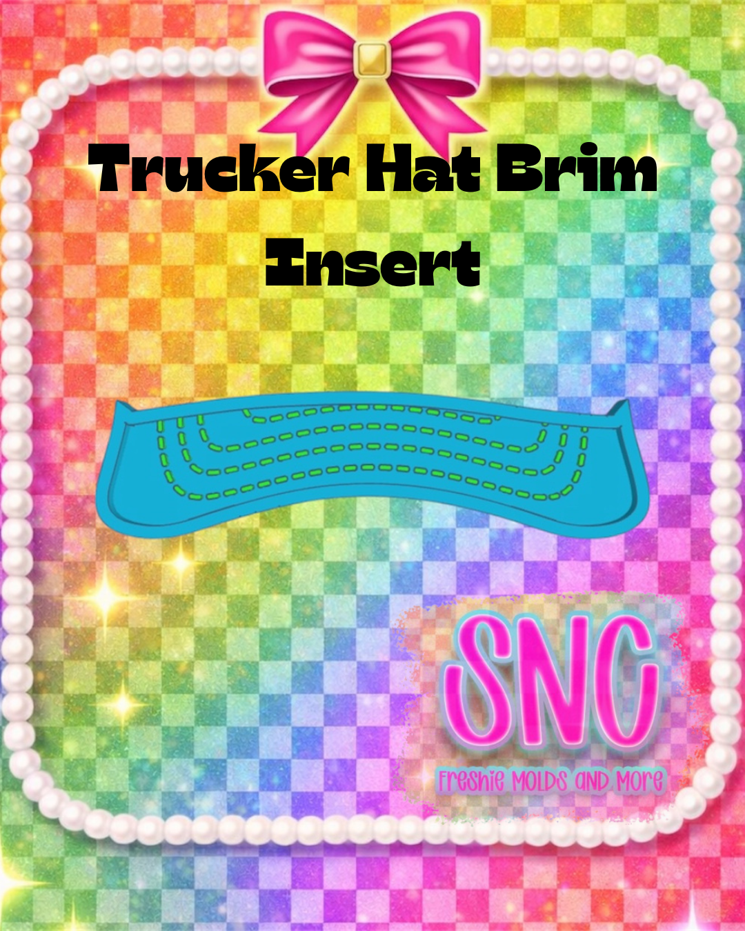 Double Insert Trucker Hat Set
