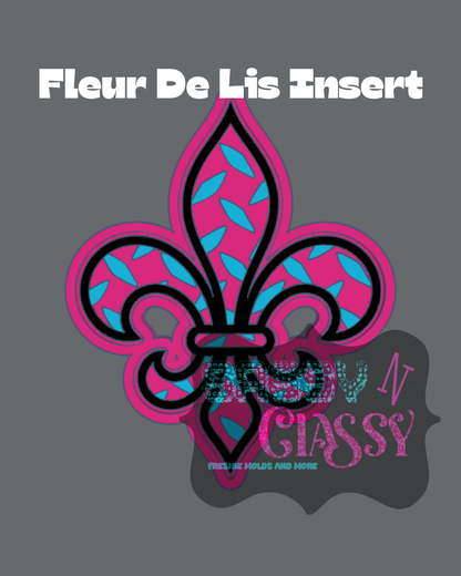 Fleur De Lis Insert Set