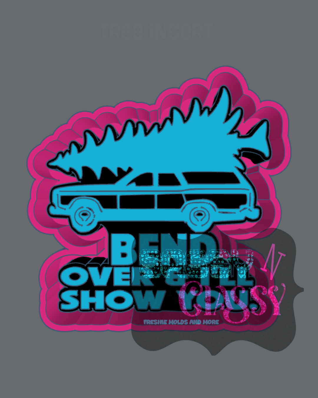 Bend Over Freshie Mold