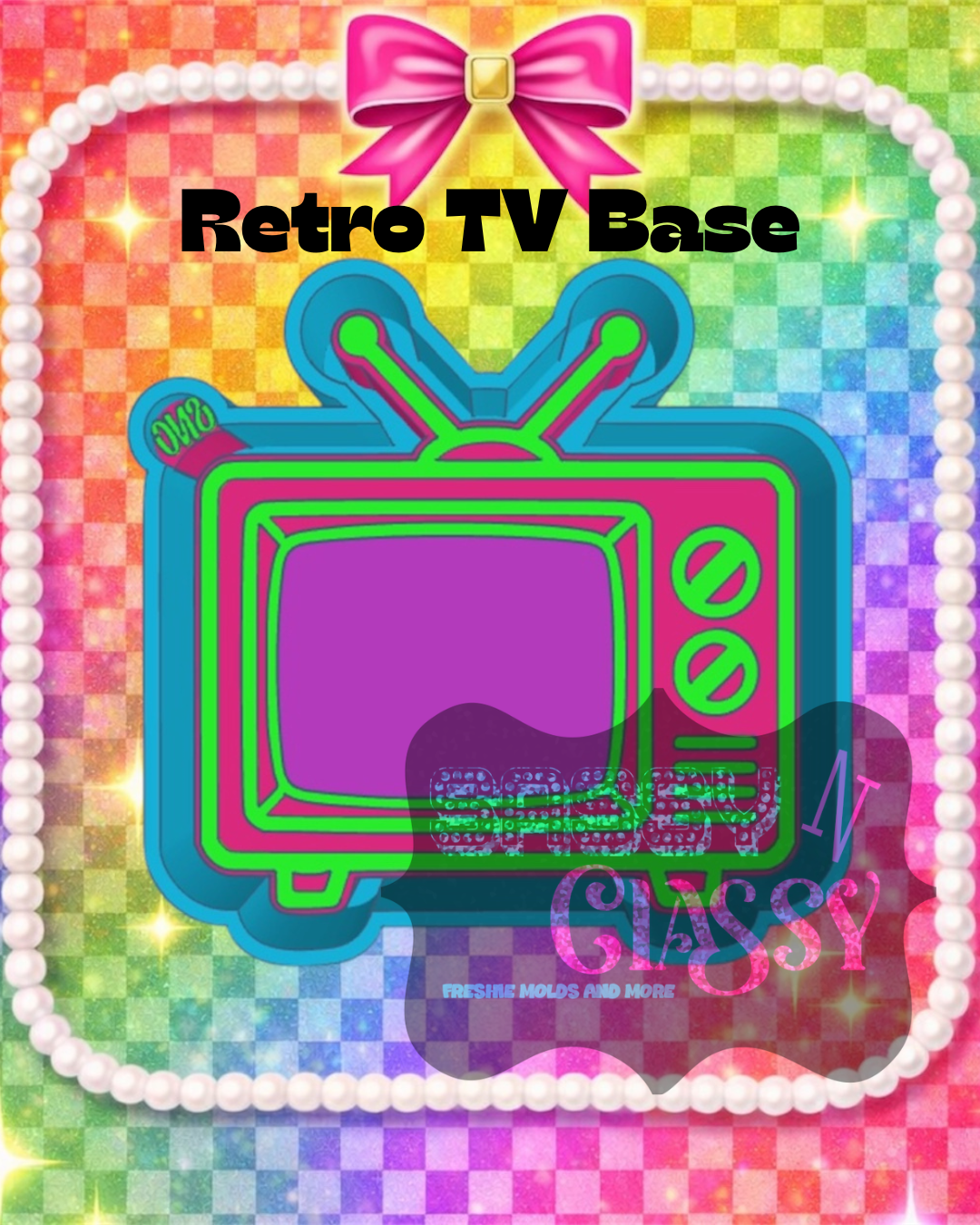 Retro TV Insert Set