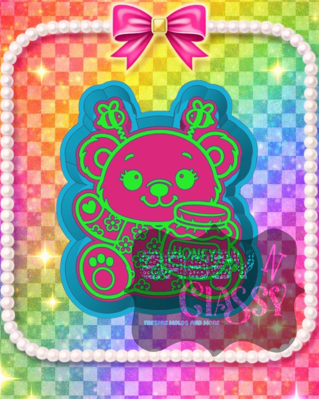 Honey Bear Freshie Mold