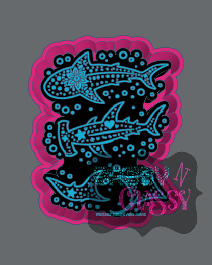 Sharks Freshie Mold