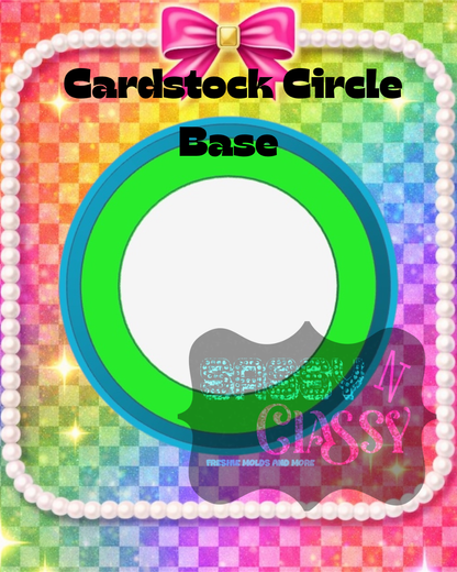 Cardstock Circle Insert Set
