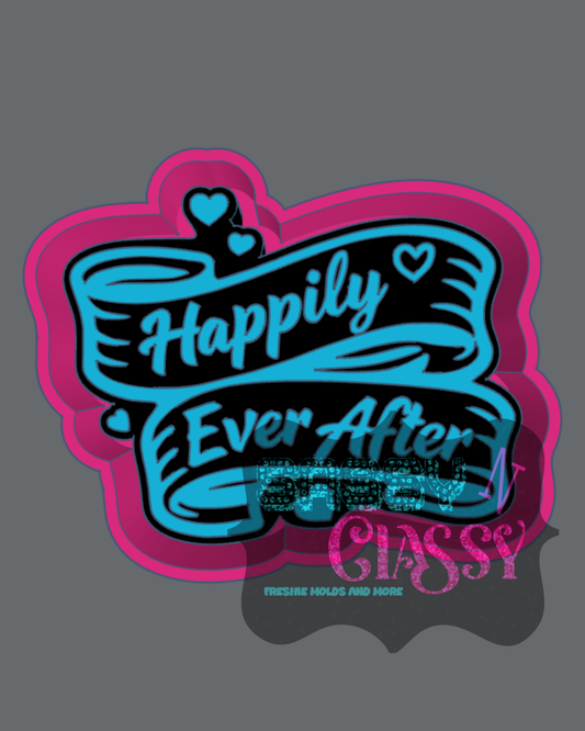 Happily Ever After Banner Freshie Mold