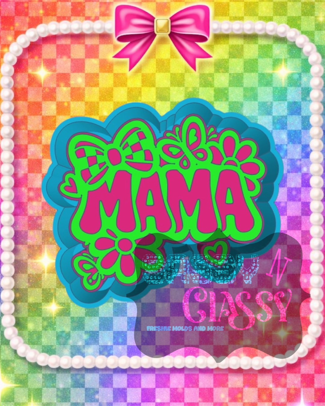 Spring Mama Freshie Mold